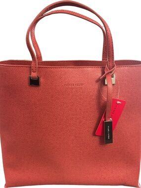 NWT Ivanka Trump JULIA Magnetic Snap Tote Bag POPPY SPICE Color NWTS